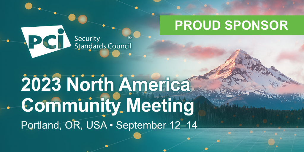 MegaplanIT is a proud sponsor of 2023 North America Community Meeting in Portland, OR informational banner with a mountain range in the background.