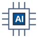 AI-Chip-V2-150px The ai logo on a blue background for Managed Detection and Response.