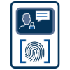 Access_Control-V3-150px A blue icon representing Cyber Maturity Model Certification.