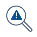 Magnifi-Glass-Warning-150px A blue box with an exclamation mark on it indicating Managed Detection and Response.