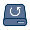 Recovery-V1-150px A blue icon with an arrow on it representing Cyber Maturity Model Certification.